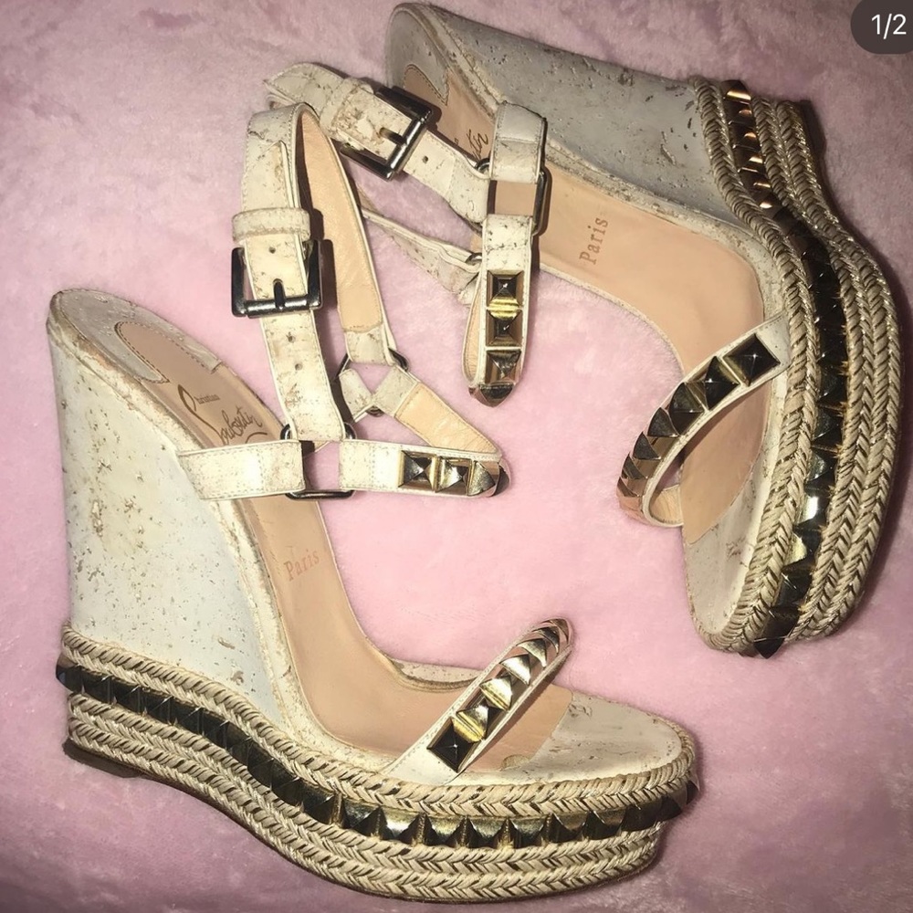 Christian loub. Wedges